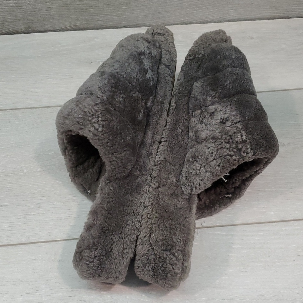 Ugg Australia Women Fluffy Platform Slippers shoes sz 10 - Picture 10 of 13